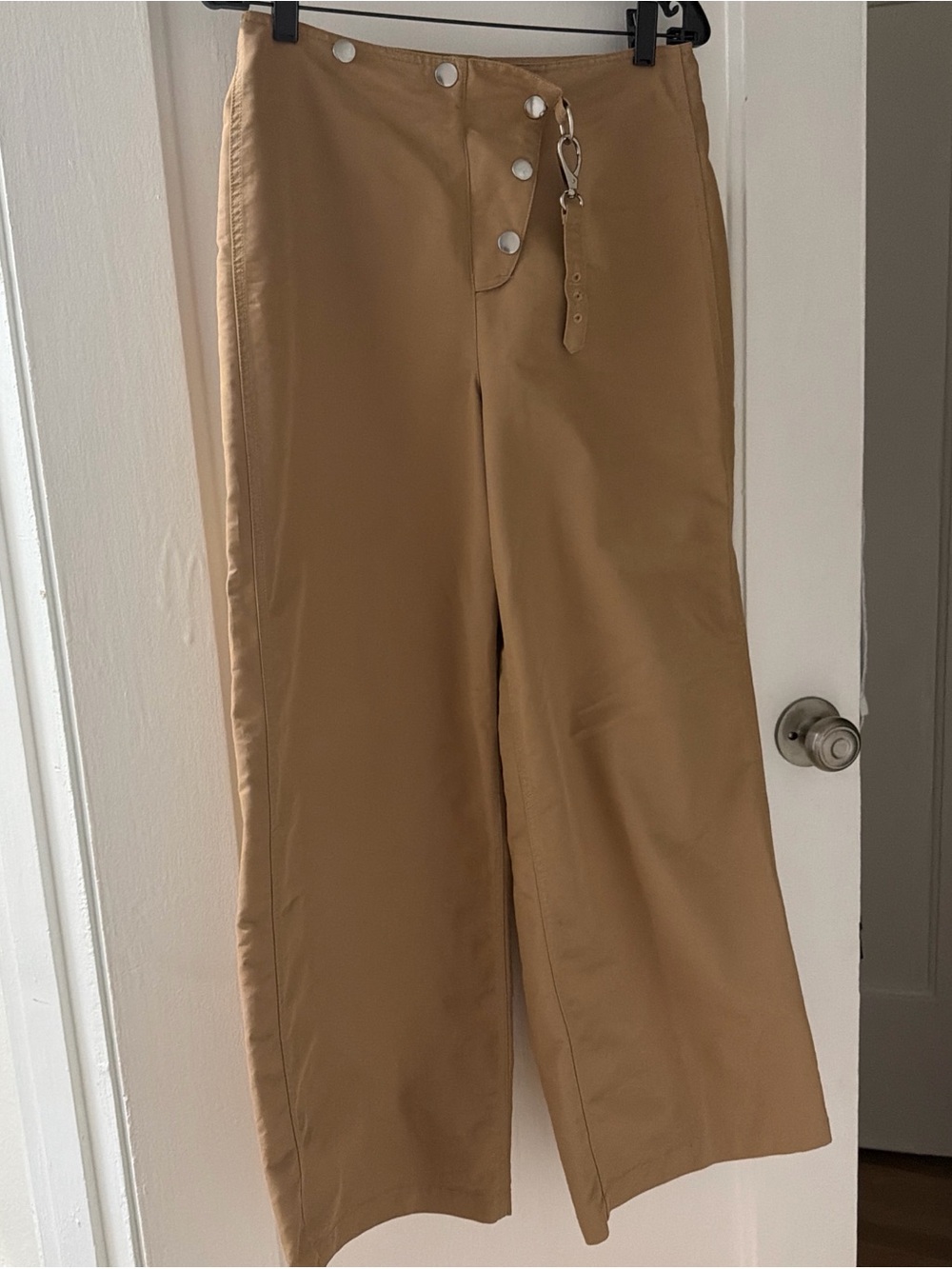 OPENING CEREMONY SNAP SAND WIDE-LEG PANT SIZE 6 $320